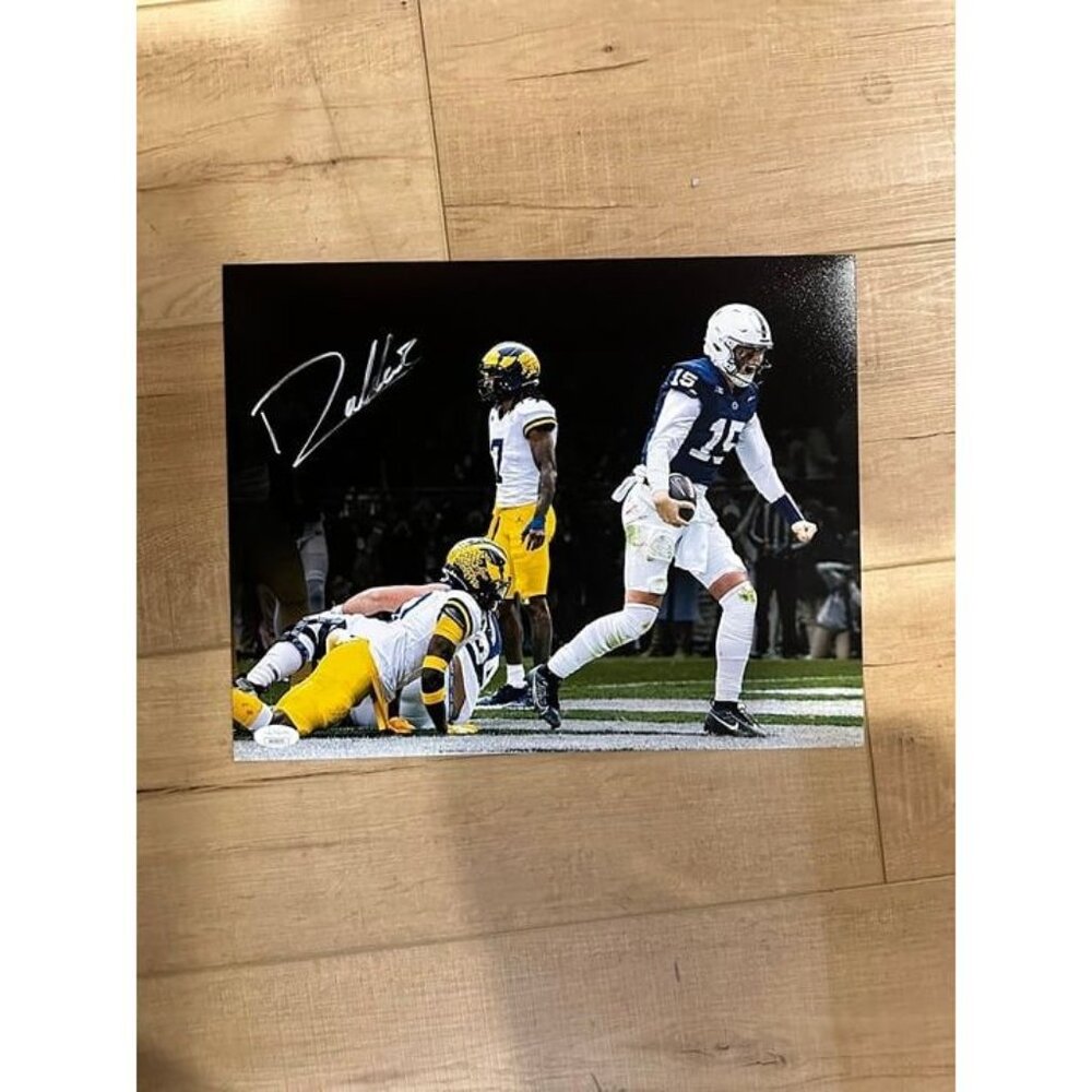 Drew Allar signed autographed Penn State Nittany Lions 11x14 Photo JSA